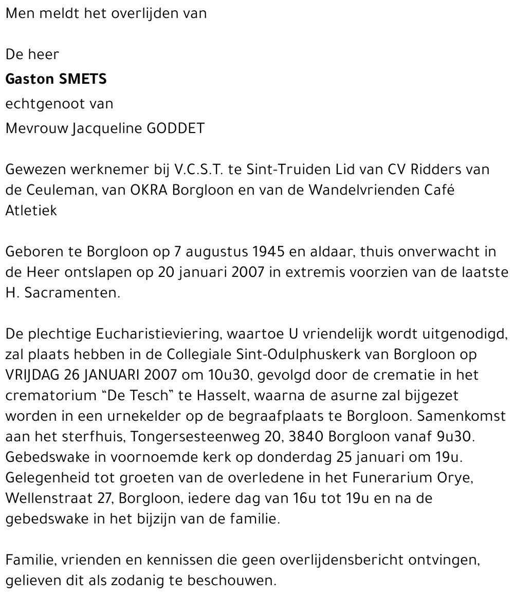 Gaston Smets