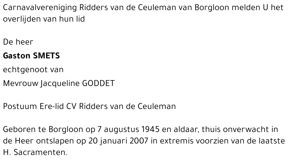 Gatson Smets