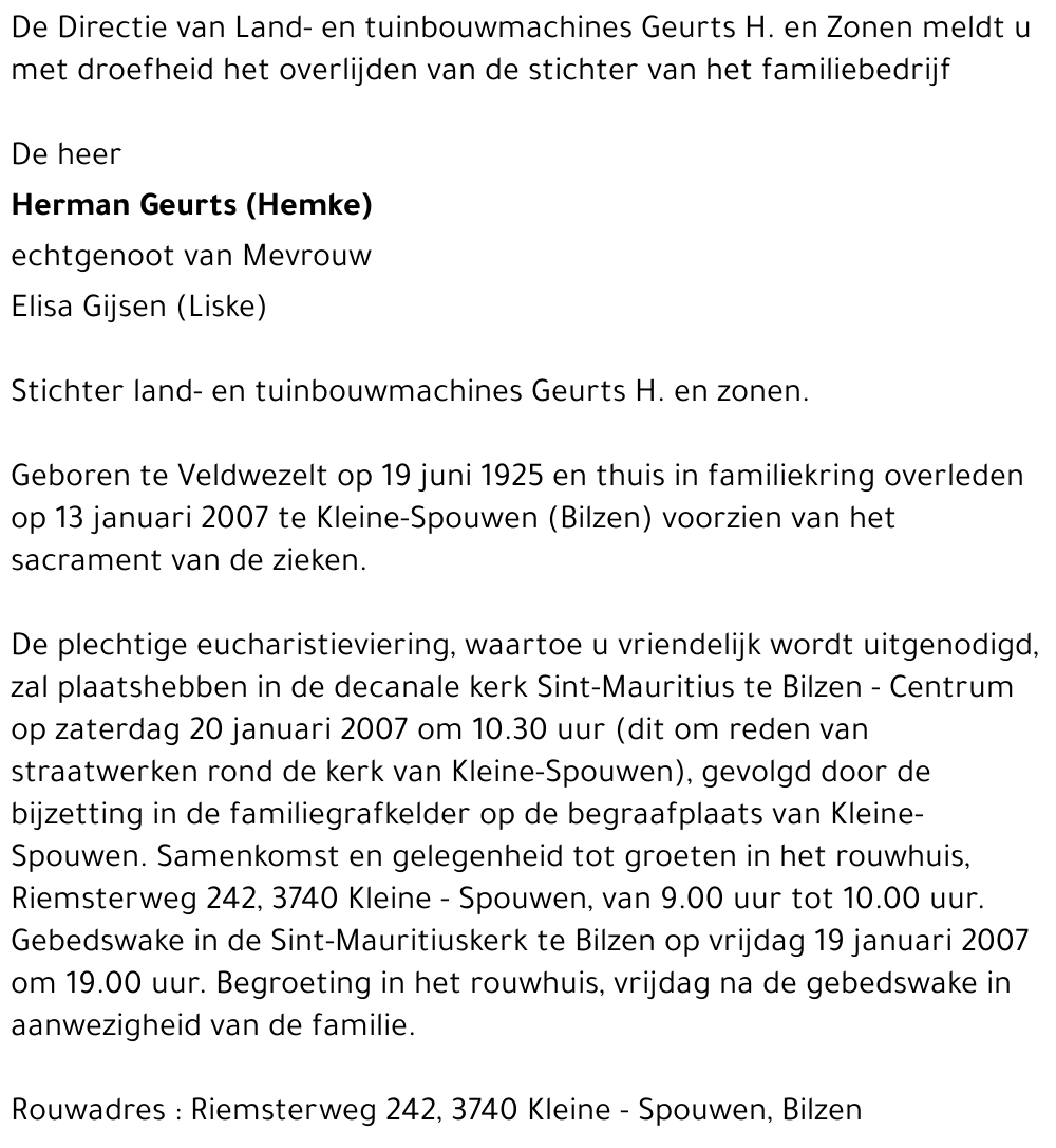 Herman Geurts