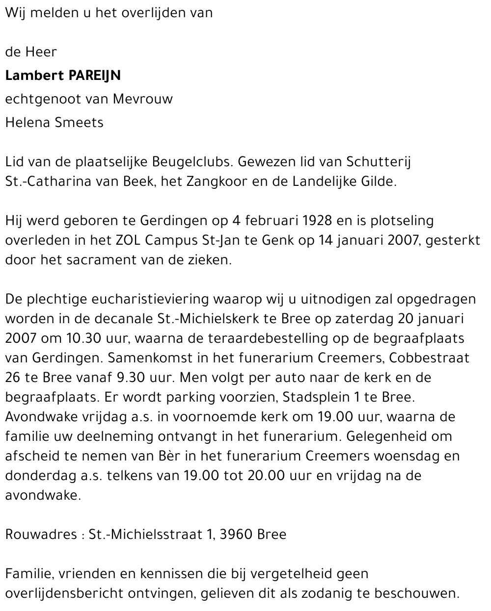 Lambert Pareijn