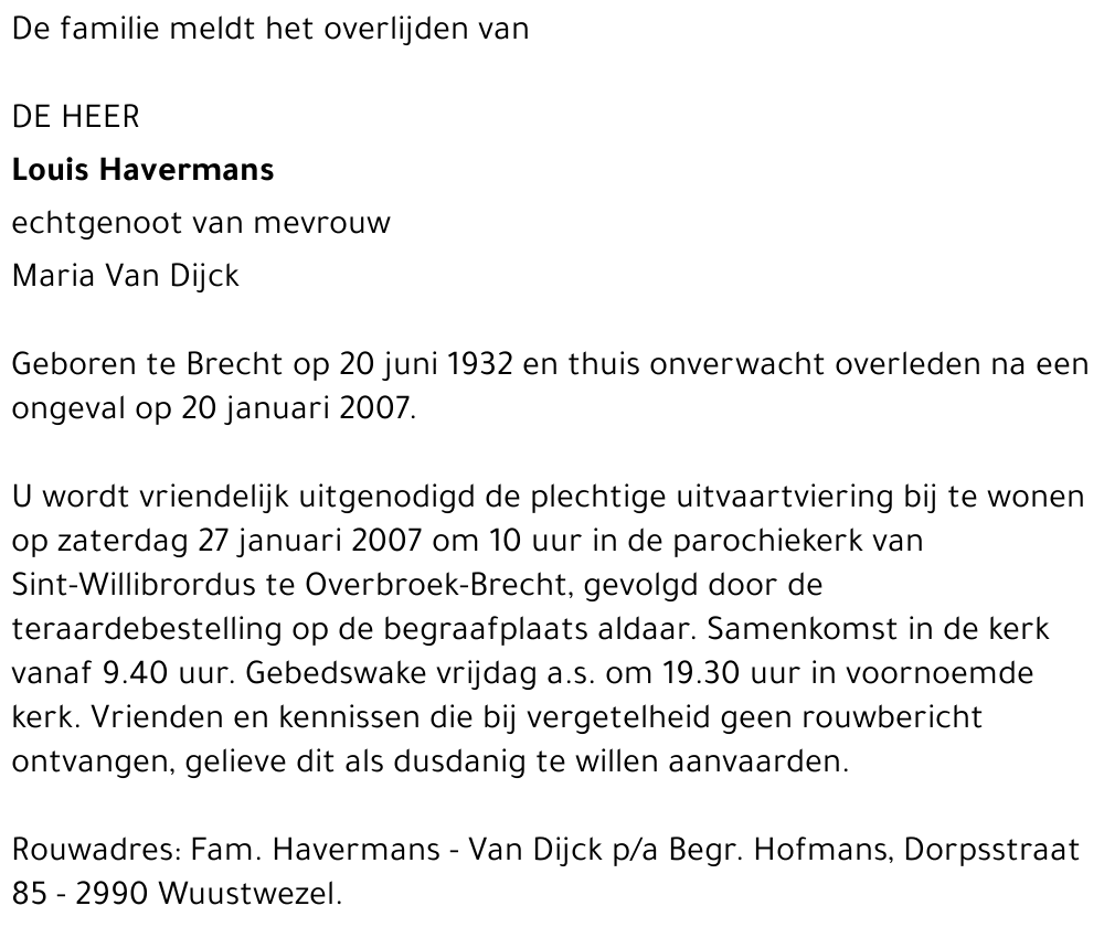 Louis Havermans