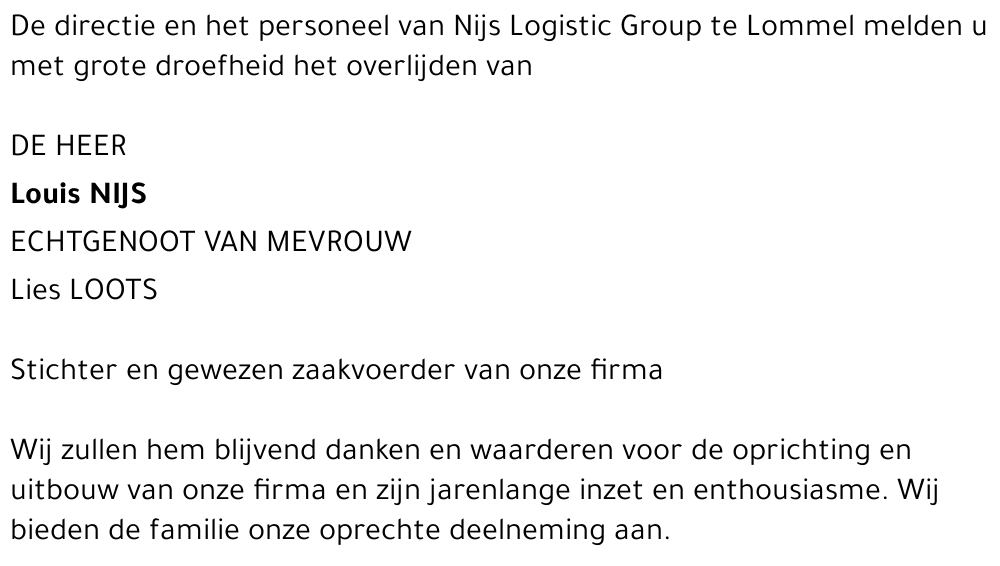 Louis Nijs