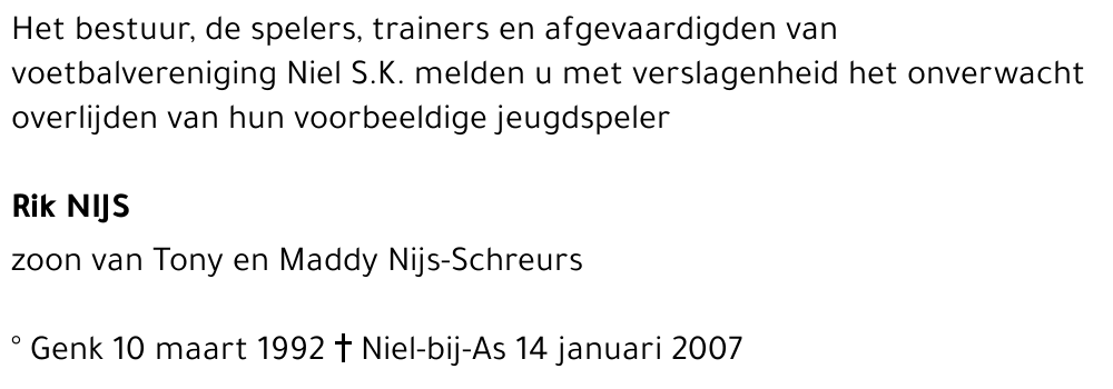 Rik Nijs