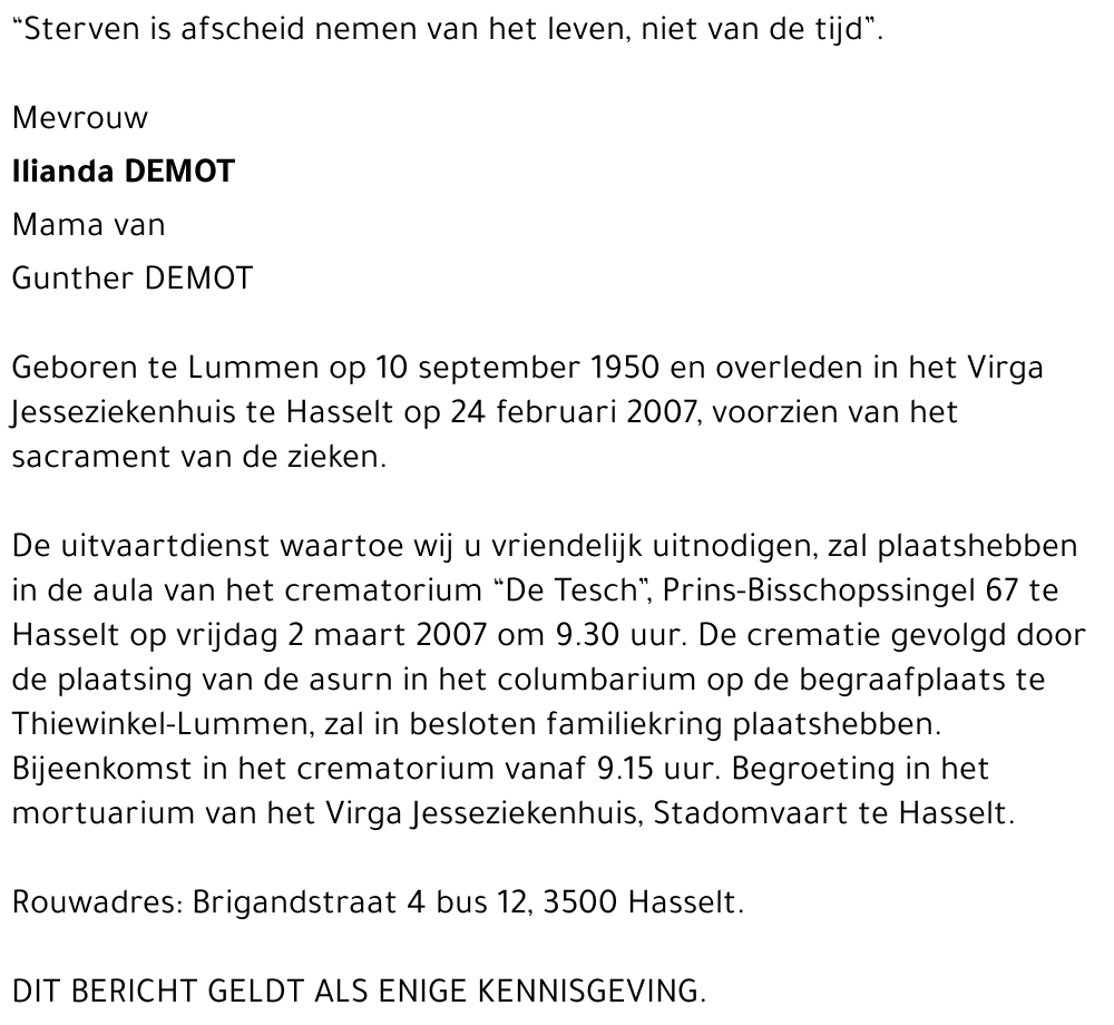 Ilianda Demot