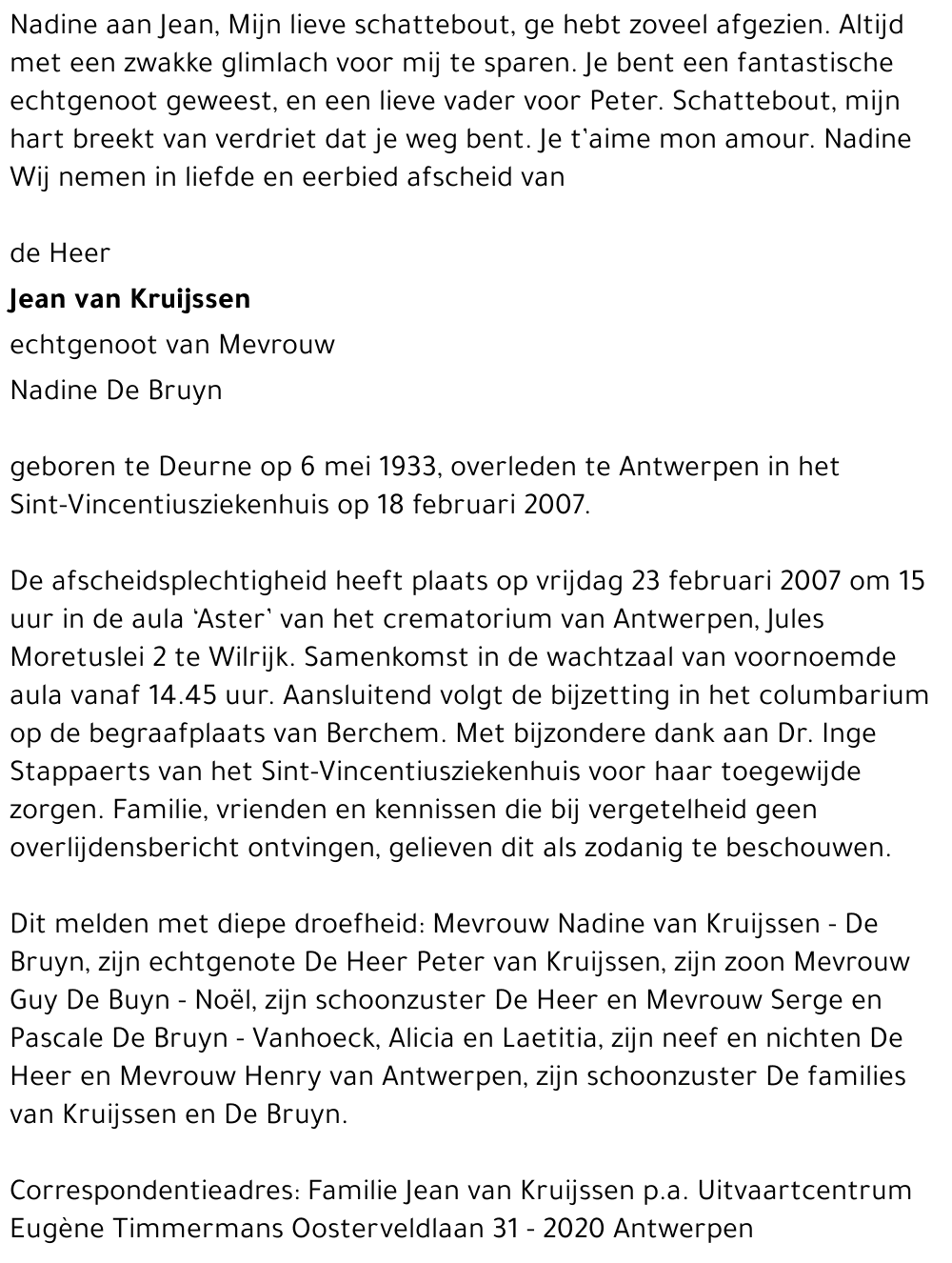 Joannes van Kruijssen