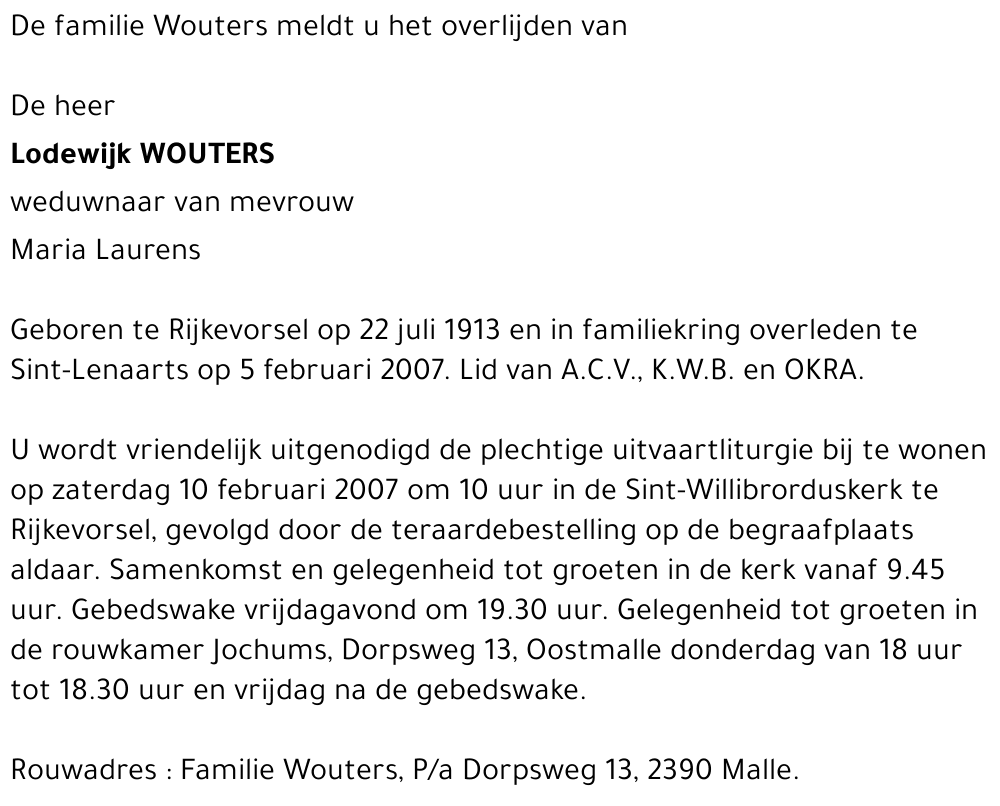 Lodewijk Wouters
