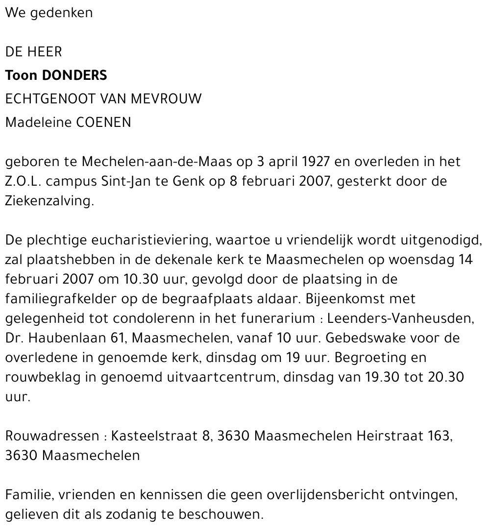 Toon Donders