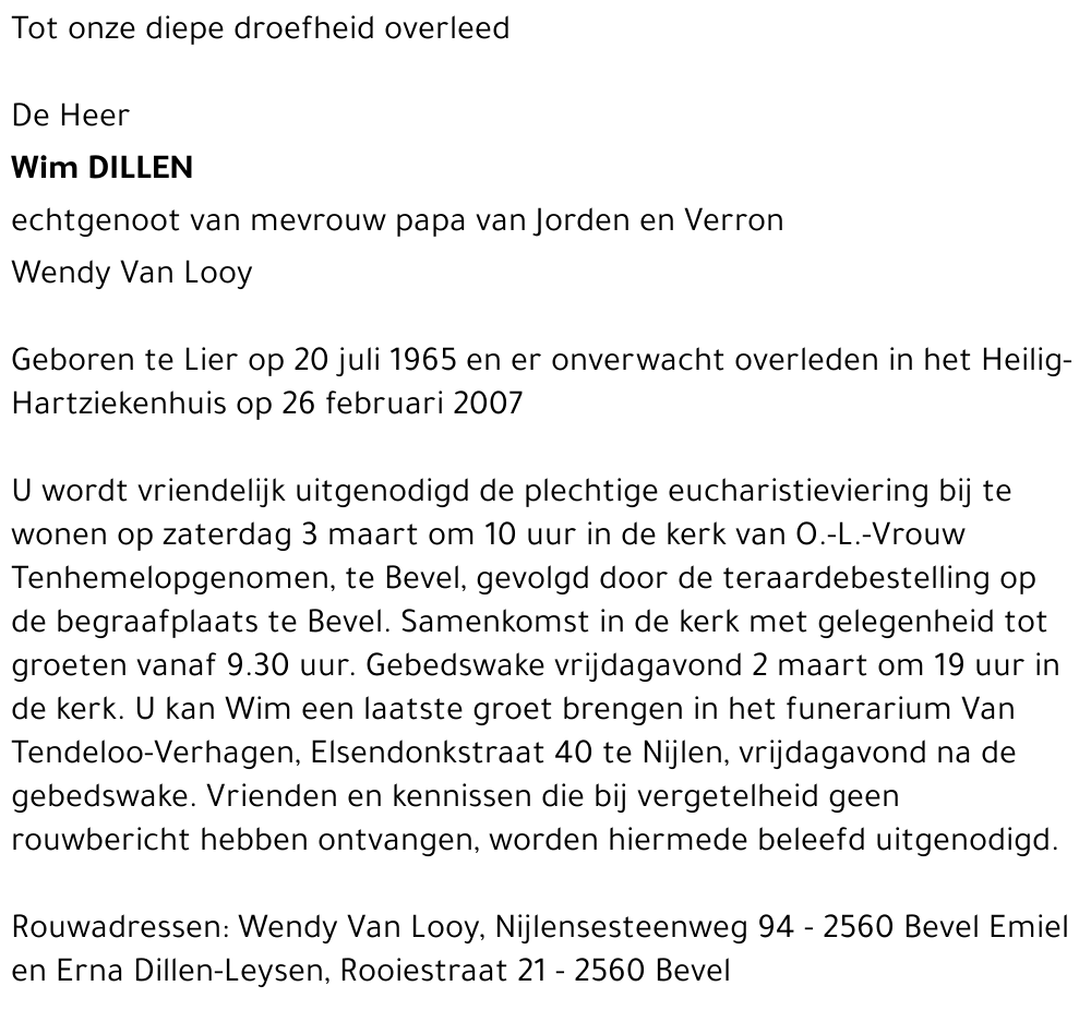 Wim Dillen