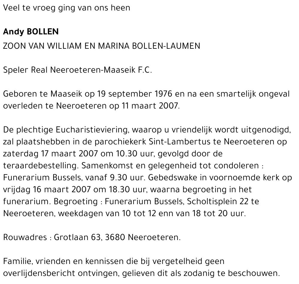 Andy Bollen