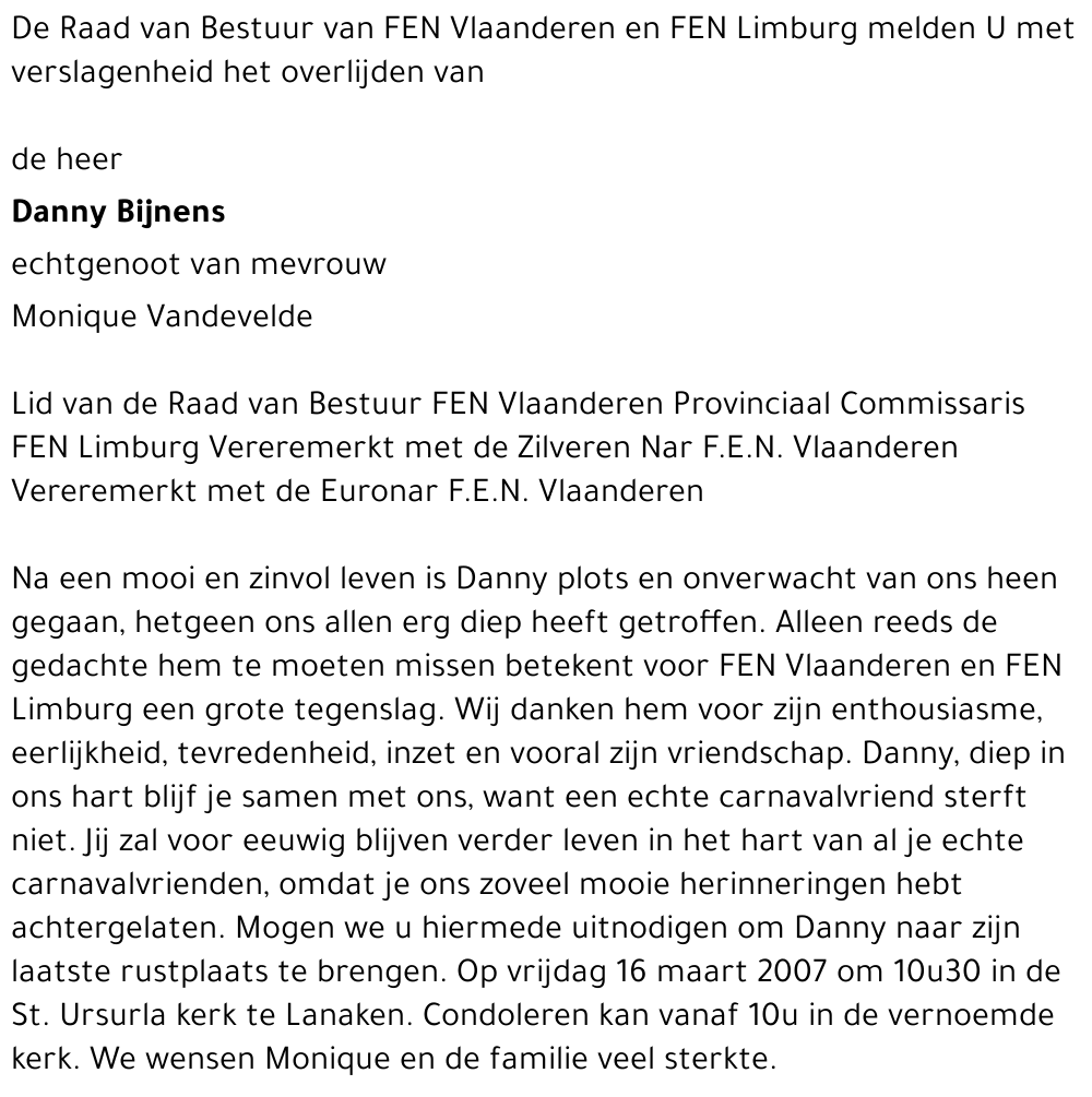Danny Bijnens