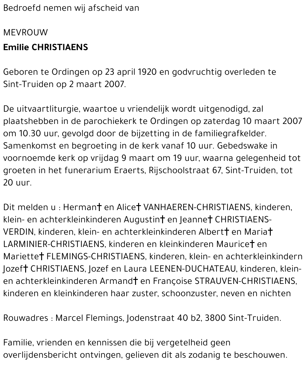 Emilie Christiaens