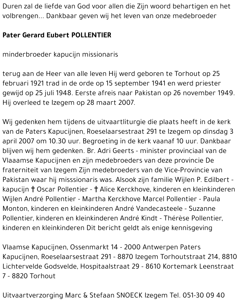 Eubert POLLENTIER