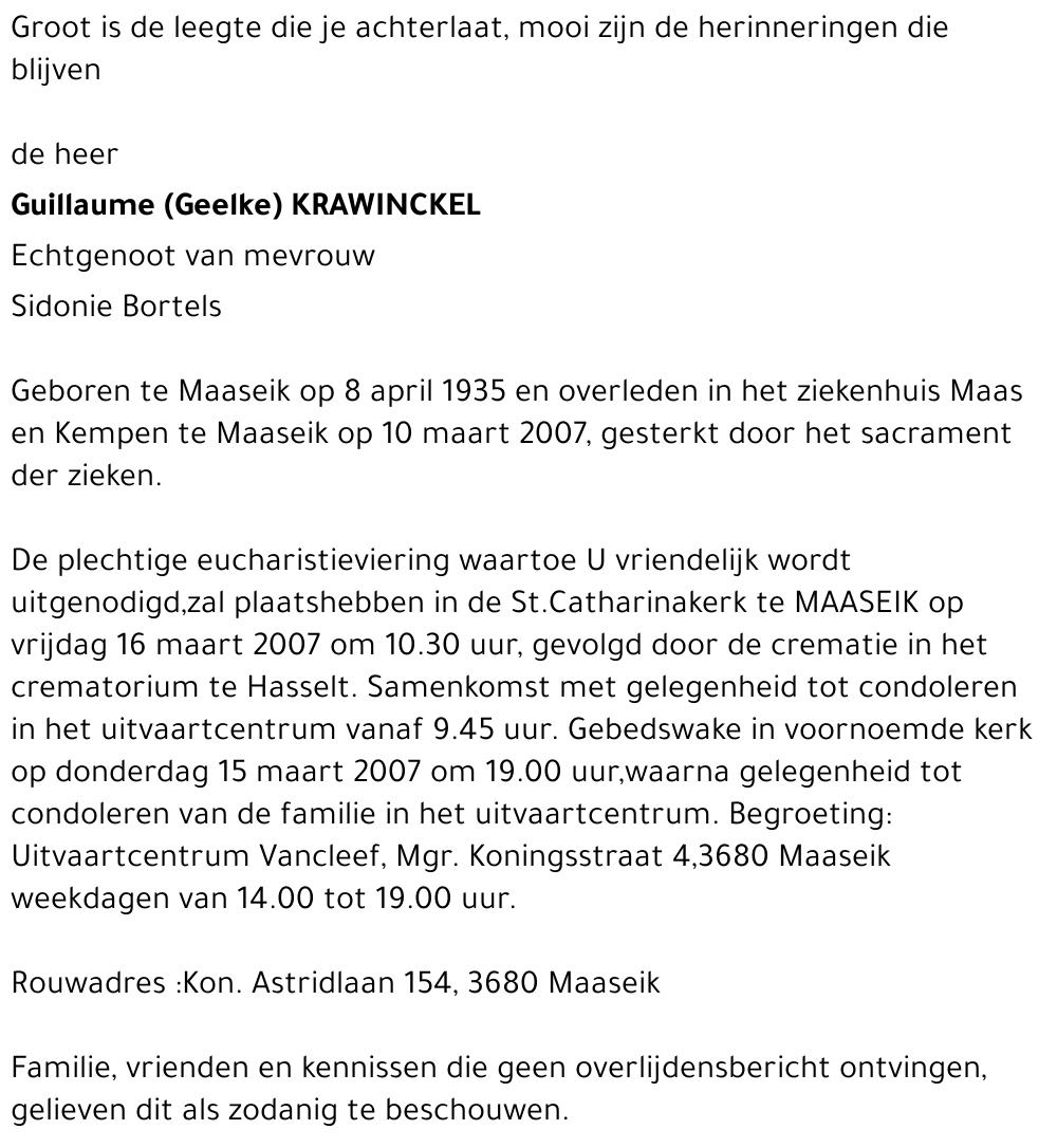 Guillaume Krawinckel