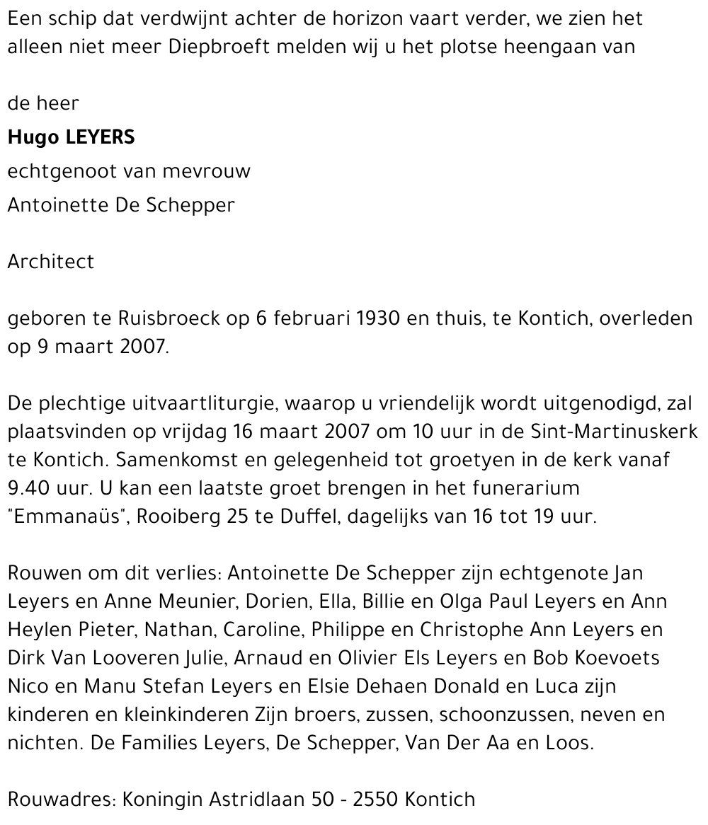 Hugo Leyers