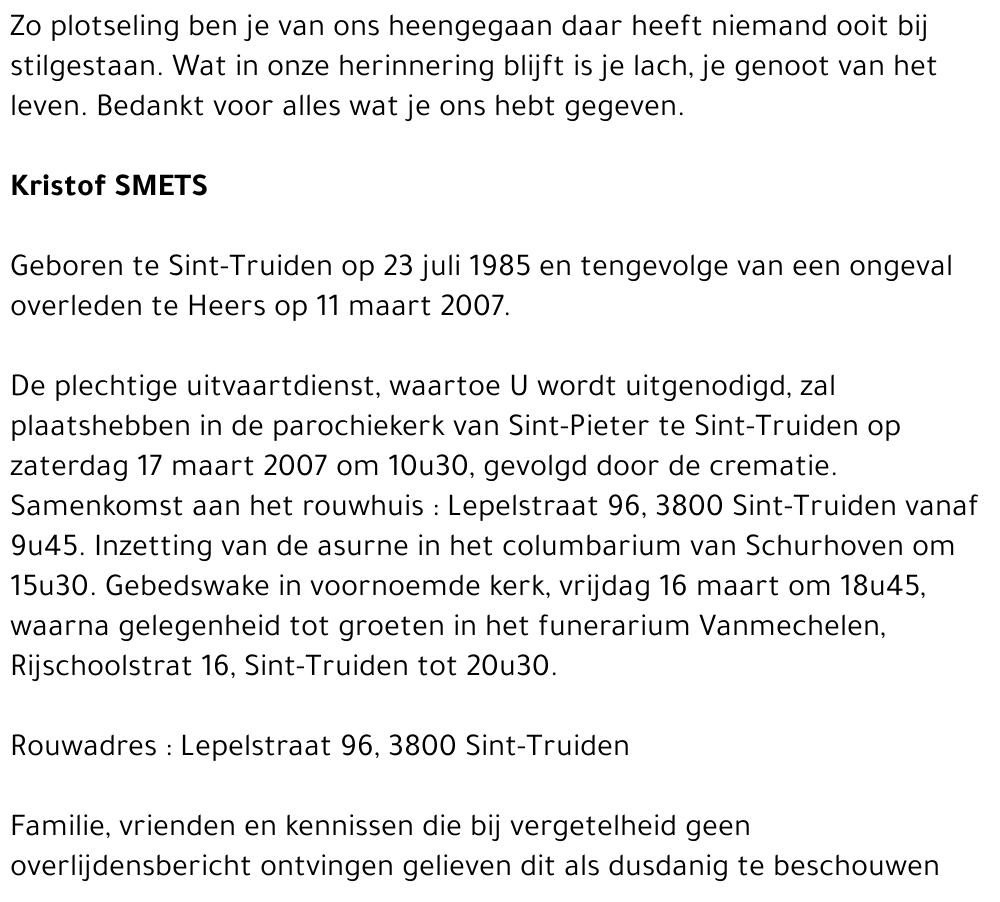 Kristof Smets