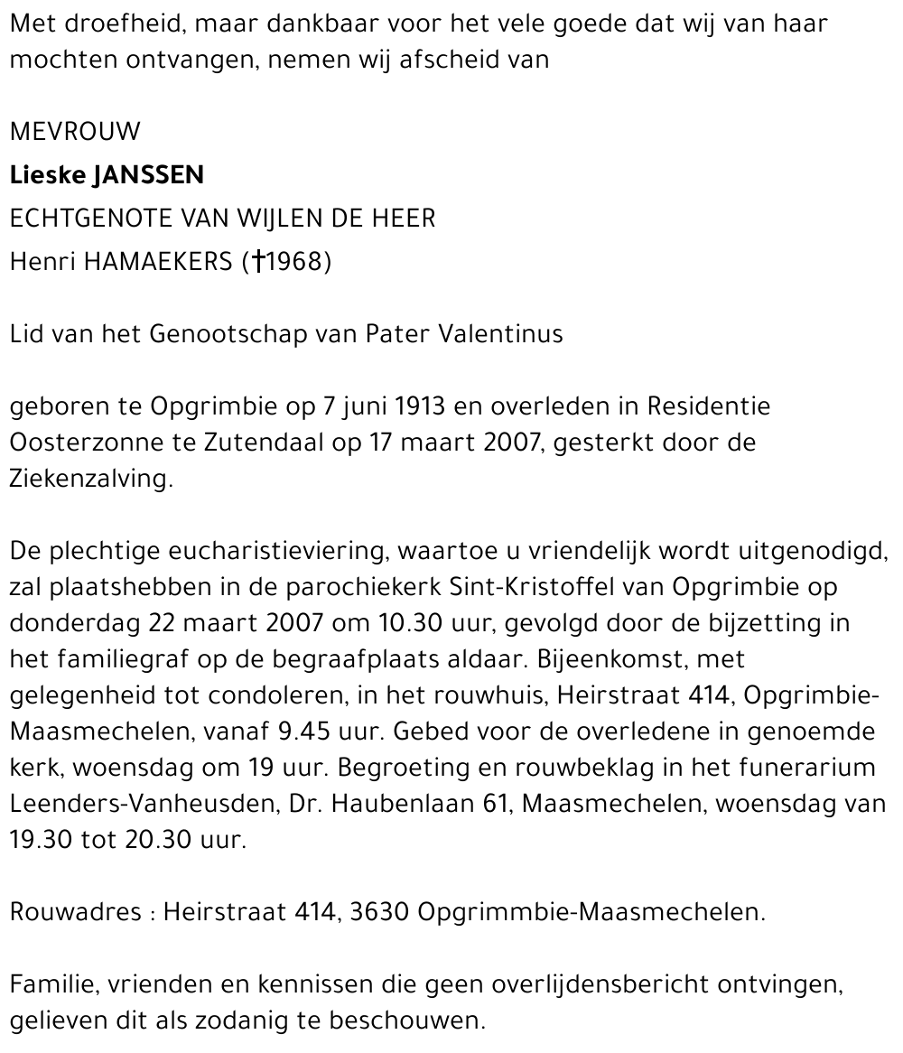 Lieske Janssen