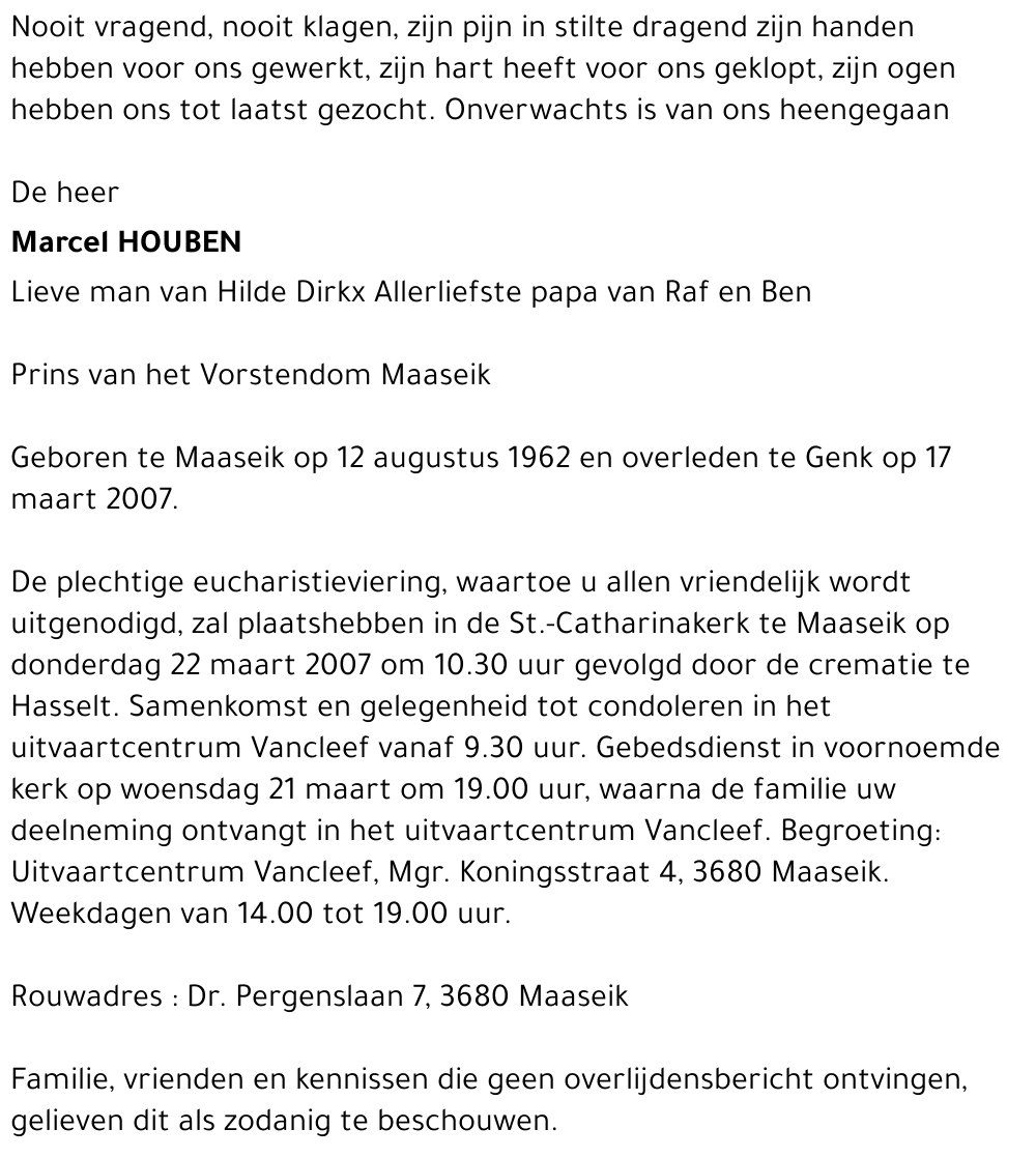 Marcel Houben