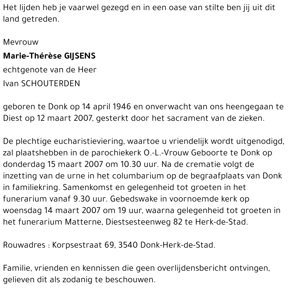 Marie-Thérèse Gijsens