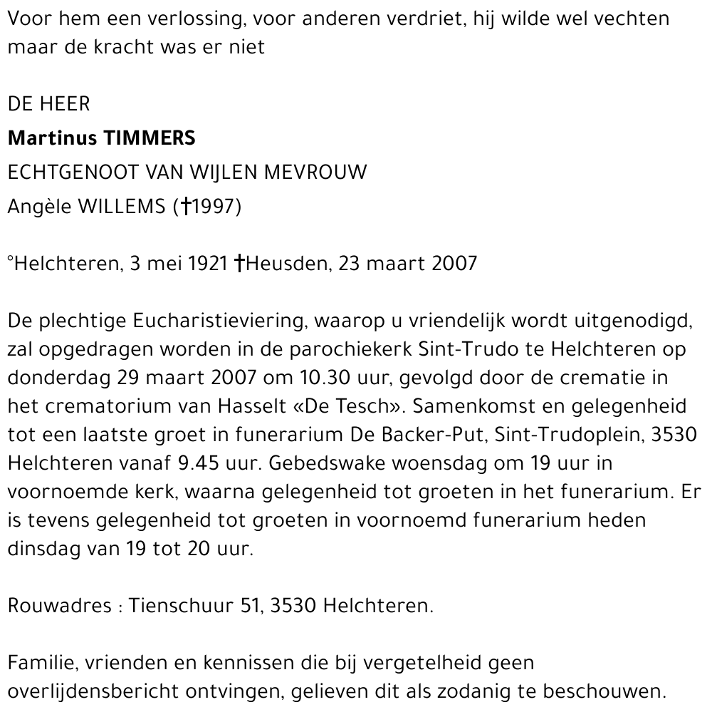Martinus Timmers