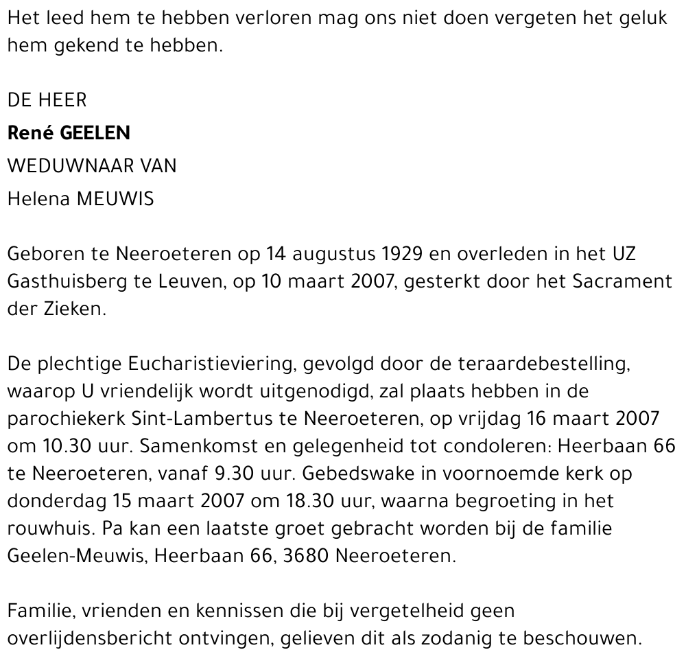 Rene Geelen