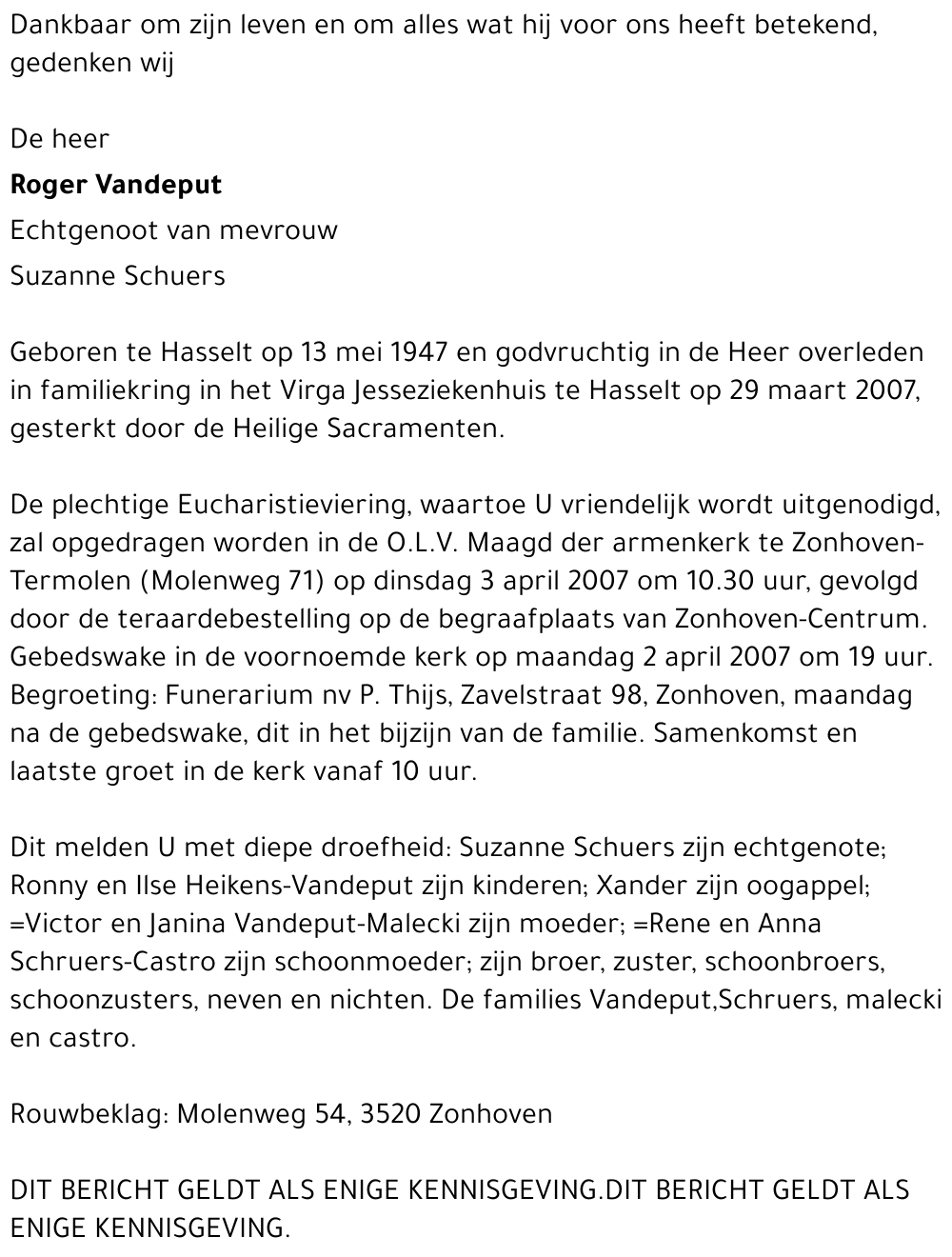 Roger Vandeput