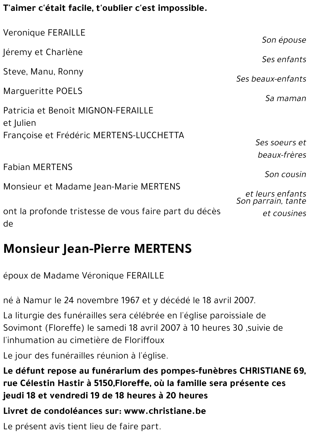 Jean-Pierre MERTENS