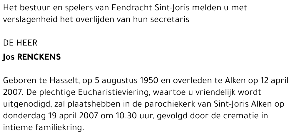 Jos Renckens