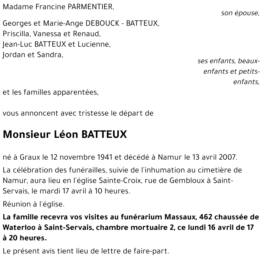 Léon BATTEUX