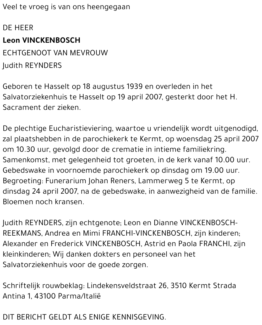 Leon Vinckenbosch