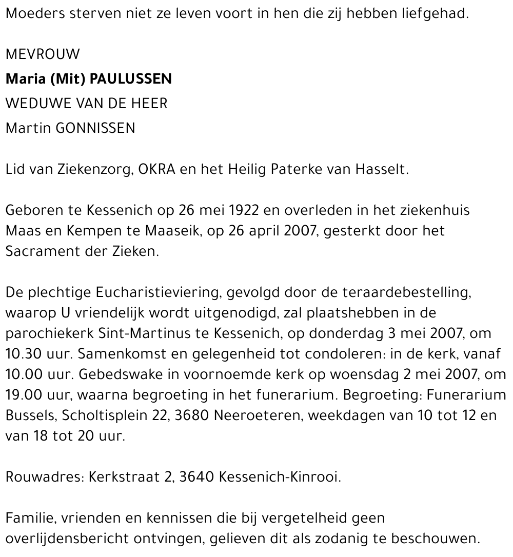 Maria (Mit) Paulussen