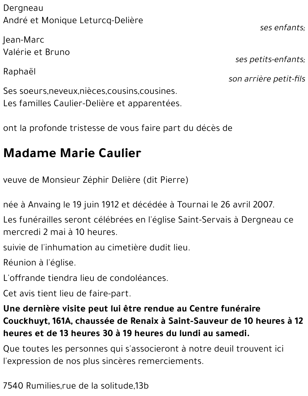 Marie Caulier