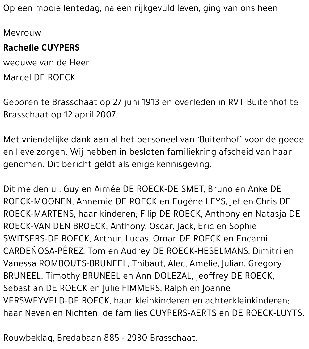 Rachelle Cuypers