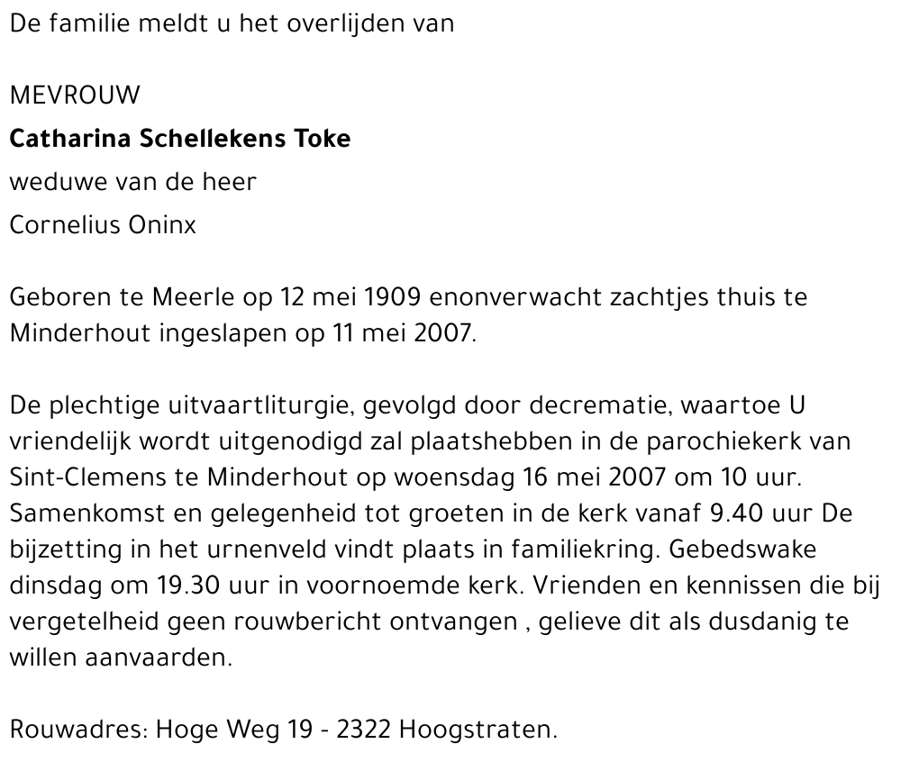 Catharina Schellekens