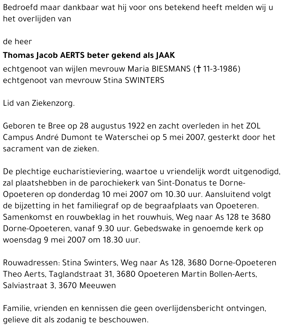 Jaak Aerts