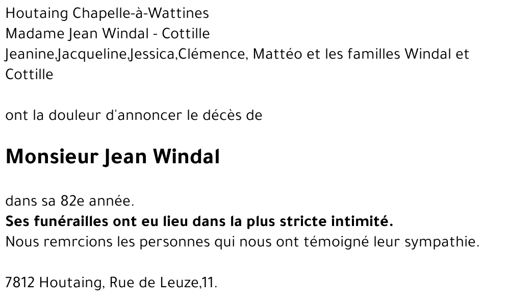 Jean Windal