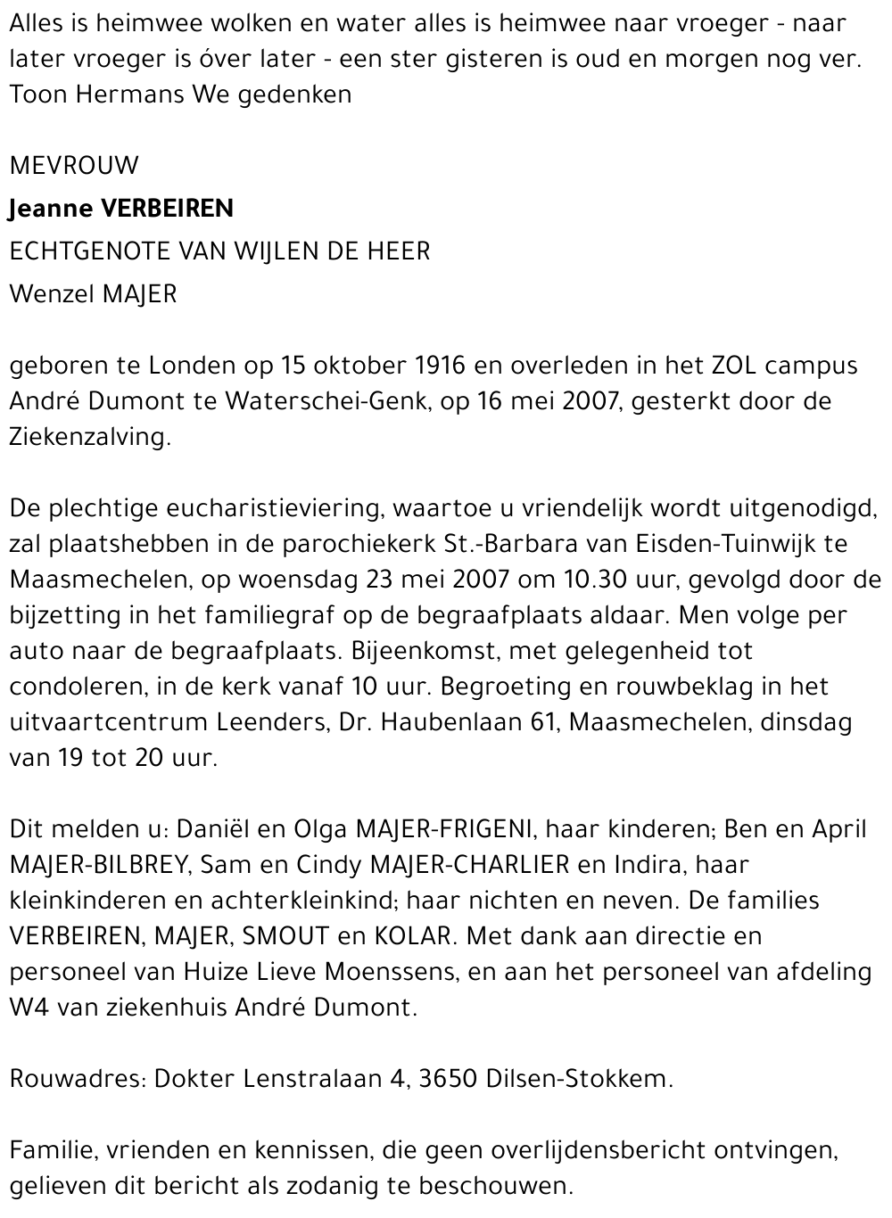 Jeanne Verbeiren