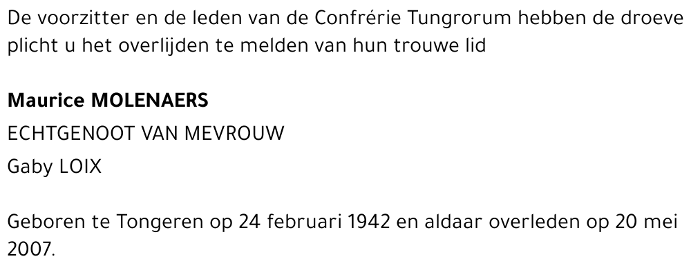 Maurice Molenaers