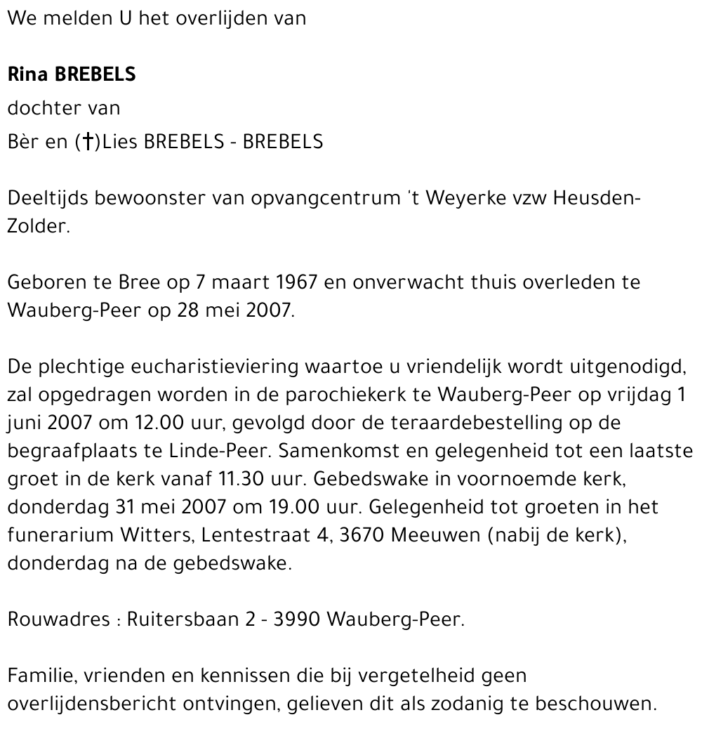 Rina Brebels
