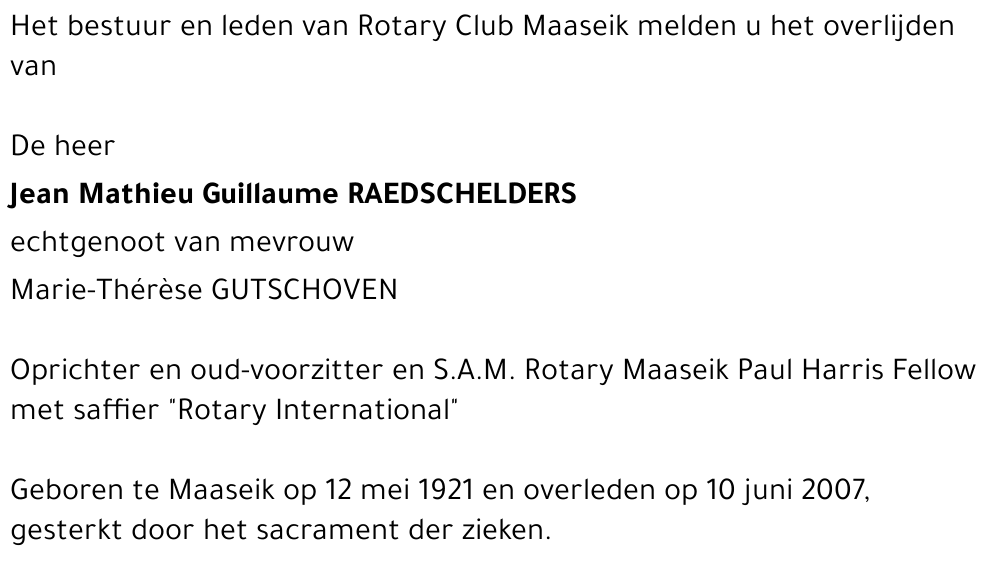 Jean Mathieu Guillaume Raedschelders