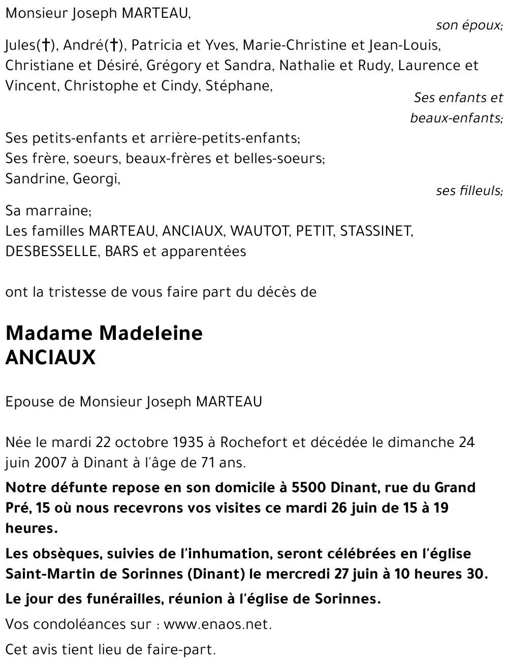 Madeleine ANCIAUX