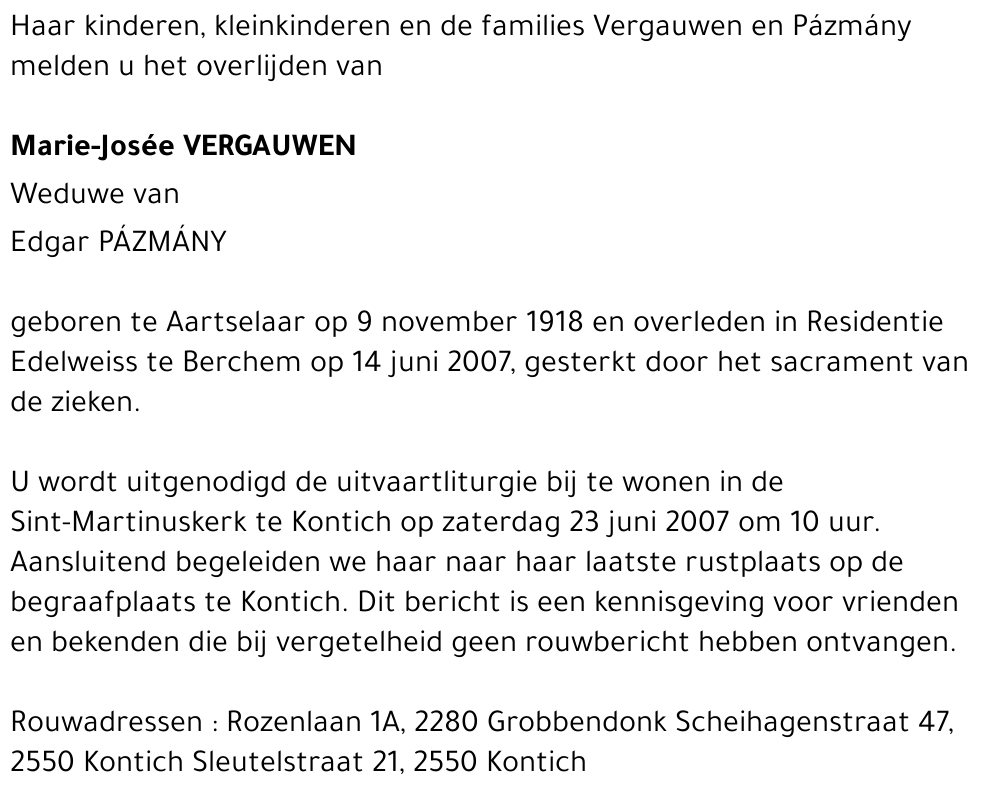 Marie-Josée VERGAUWEN