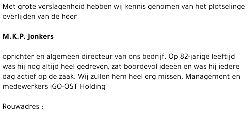 Martinus Karel Petrus Jonkers