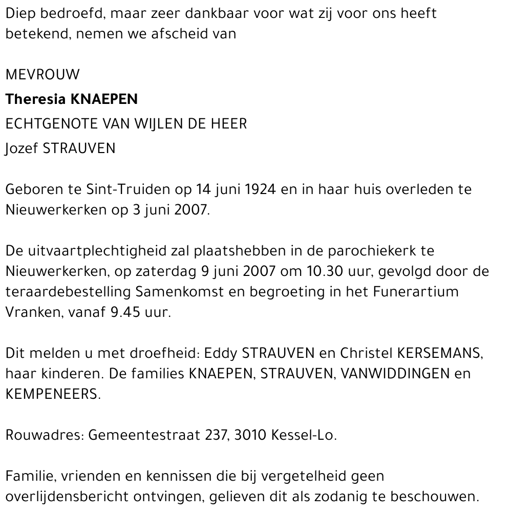 Theresia Knaepen