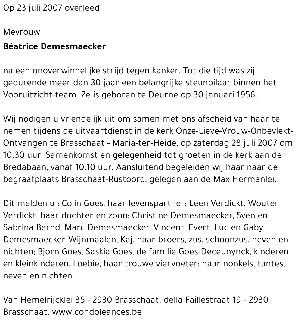 Béatrice Demesmaecker