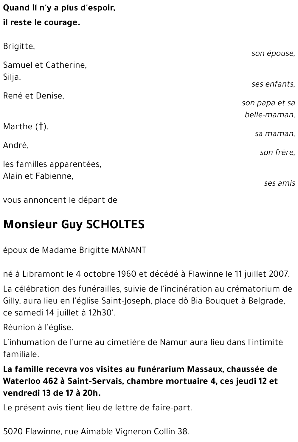 Guy SCHOLTES