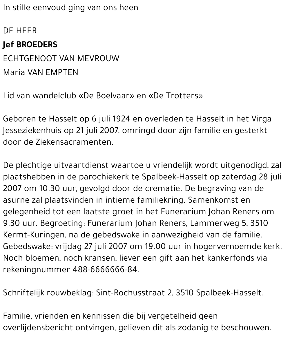 Jef Broeders