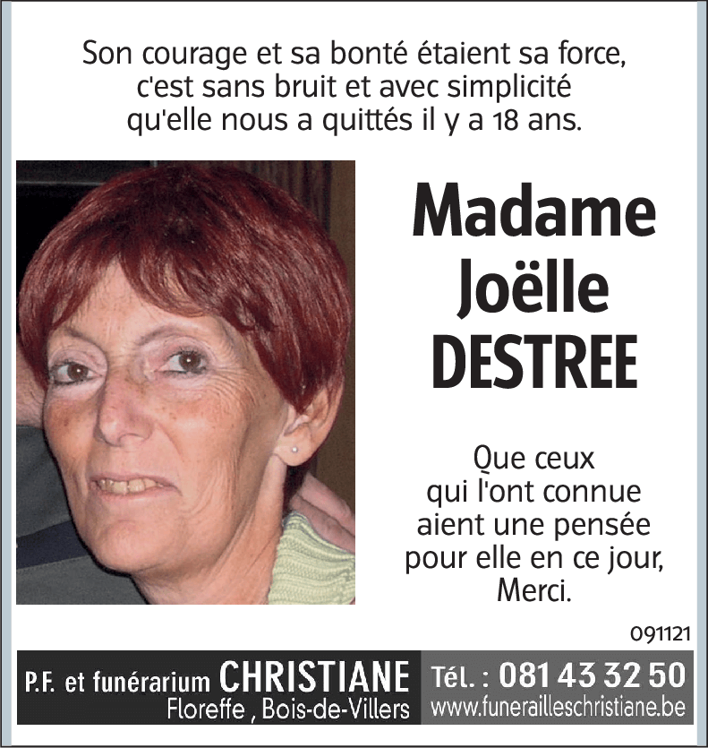 Joëlle DESTREE