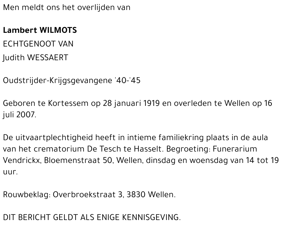 Lambert Wilmots