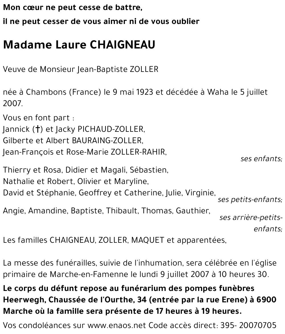 Laure CHAIGNEAU