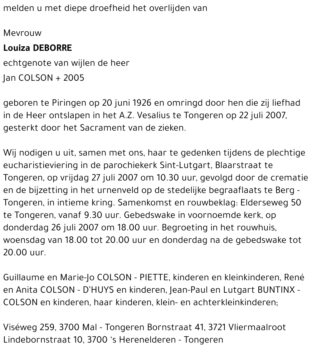 Louiza Deborre
